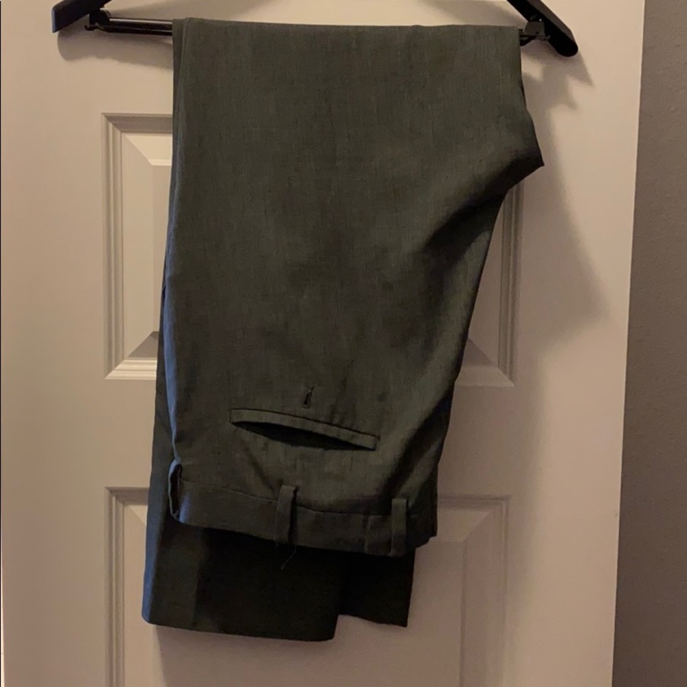 Gray dress pants